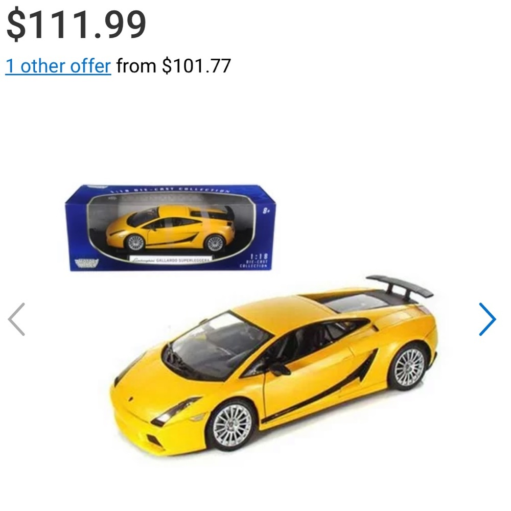 Brand new remote control Lamborghini Gallardo superleggera orange sports car